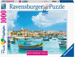 Ravensburger puzzle Mediterranean Malta 1000 darabos