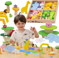 Viga fa készlet: Trópusi történetek, 55 darab