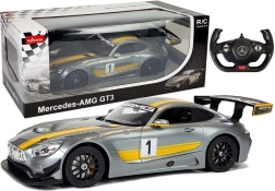 R/C autó Mercedes-AMG GT3 Rastar 1:14 szürke távirányítású