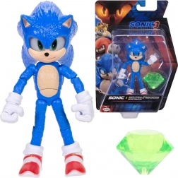 SONIC 3 süni figura 12 cm smaragddal