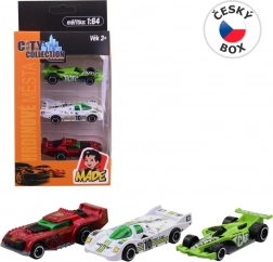 Fém versenyautók gyerekeknek