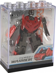 Autórobot fém és műanyag, átalakítható, 9 cm