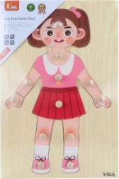 Fa beillesztő – lány