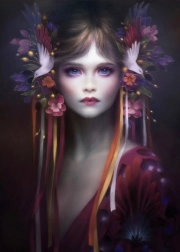 Grafika puzzle Virág 500 darabos