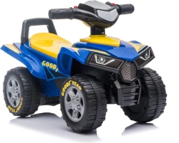 Gyermek lábbal hajtós quad LED-ekkel és hangokkal – Kék