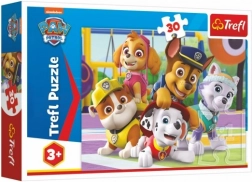 Trefl PAW PATROL 30 darabos puzzle – mindig időben
