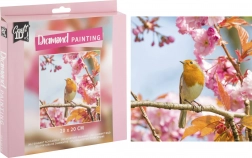 Gyémántszemes kirakó – madárka 20 × 20 cm