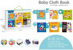 Textil könyvek gyerekeknek állatokkal és rágókával