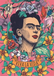 Educa puzzle Frida Kahlo: Viva la vida 500 darabos