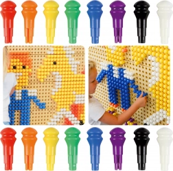 Színes csipeszek a Masterkidz tudományos táblához