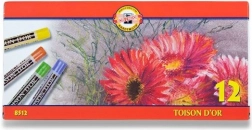 Porpasztell művészkréták 12 színben KOH‑I‑NOOR