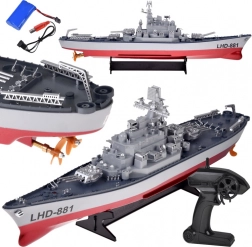RC hadihajó LHD-881 1:390 méretarányban