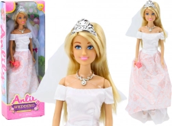 Esküvői baba csokorral