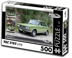 retro-autók puzzle vaz 2103 (1978) – 500 darab