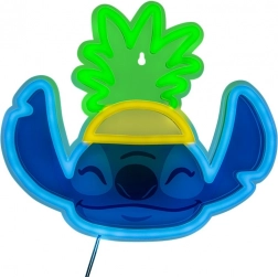 Stitch LED neonfény a falra