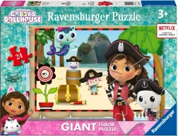 24 darabos óriás puzzle – GABBY cicaháza a Ravensburgertől