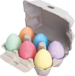 Bigjigs Toys Tojás alakú pasztell krétakészlet