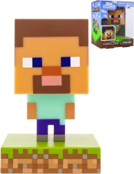 Minecraft Steve asztali lámpa