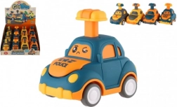 Műanyag kisautó Nyomd meg és menj 9 cm – lendkerékkel, 4 féle