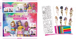 Tervezői portfólió modellekkel és sablonokkal