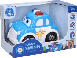 Rendőrautó hatásokkal 15 cm