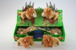 Plüss oroszlánkölyök kulcstartó