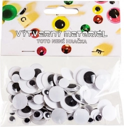 Mozgó pupillás szemek alkotáshoz