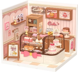 Rolife DIY házikó: cukrászda LED világítással