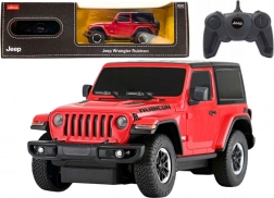 Távirányítós Jeep Wrangler Rubicon piros