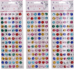 Öntapadó strassz matricák – mix