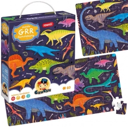 Puzzle CzuCzu Grr Dinoszauruszok 60 darab