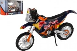 Fém motor modell BBURAGO RED BULL KTM Rally Dakar 2019, 1:18