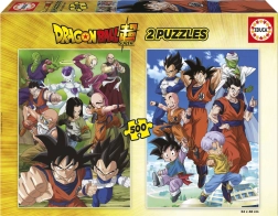 EDUCA Dragon Ball 2×500 darabos puzzle