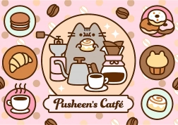 500 darabos puzzle – PUSHEEN a kávézóban Trefl