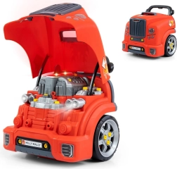 Milly Mally N-GINE – az autó elejének realisztikus modellje nyitható motorháztetővel, fényekkel és hangokkal