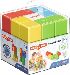 GEOMAG Magicube Color Recycled Crystal mágneses kockák – 24 darab