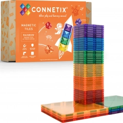CONNETIX Rainbow Square Pack mágneses építőjáték 42 darab