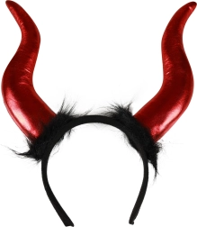 Pokoli Maxi Ördögi Szarvak fejdíszen