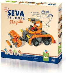 SEVA TECHNIK építőkészlet – a fűrésztelepen, 412 darab