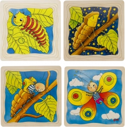 Fejlődési fa puzzle Pillangó GOKI