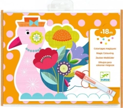 DJECO vizes kifestő – szivárványos állatkák