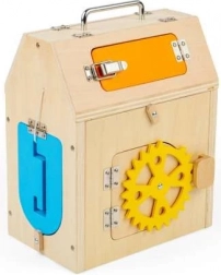 Bigjigs Toys Activity board Gyermekek házikója