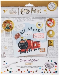 Crystal Art képeslap – Bravick expressz 18 × 18 cm