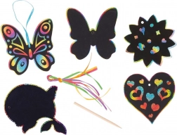 Goki kaparós szivárványos képek akasztóval – vegyes motívumok