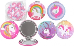 Unikornisos zsebtükör 7 × 7 cm