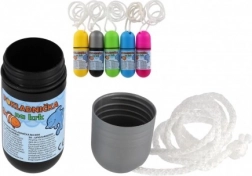 Vízálló nyakba akasztható persely 5 színű műanyagból