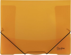 opaline narancssárga A4 gumis mappa