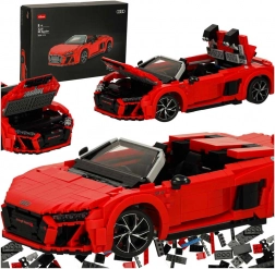 AUDI R8 Spyder sportautó építőkészlet 1:14, 1440 darab