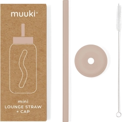 MUUKI Lounge Desert Rose szívószál és tető