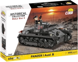 Panzer I Ausf. B harckocsi építőkészlet 1:28 – 654 elem